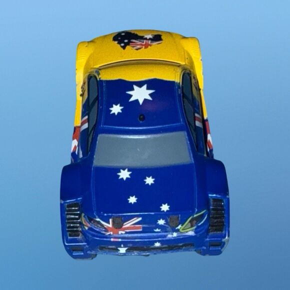 Disney Pixar Cars Australian Frosty Wintebottom Die Cast Race Car 4” A20 - Picture 4 of 5